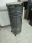 Rotating 5 Tier Round Fruit Rack - 1