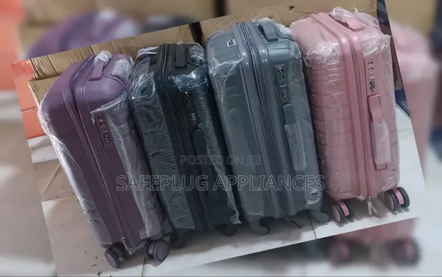 Mini Rubber Travel Suitcase - Stylish Compact Briefcase Bag - 1