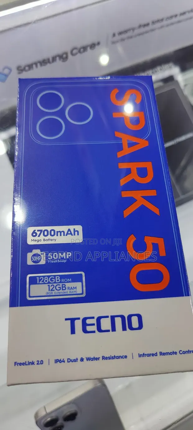 New Tecno Spark 50 128GB Gray - 1