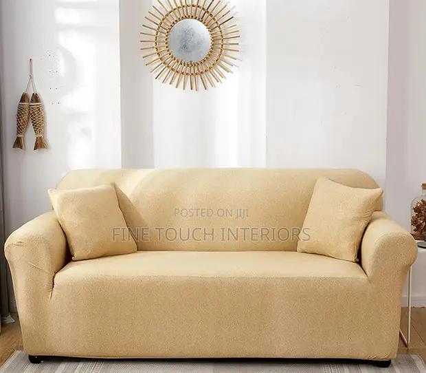 Premium Plain Sofa Covers - 1
