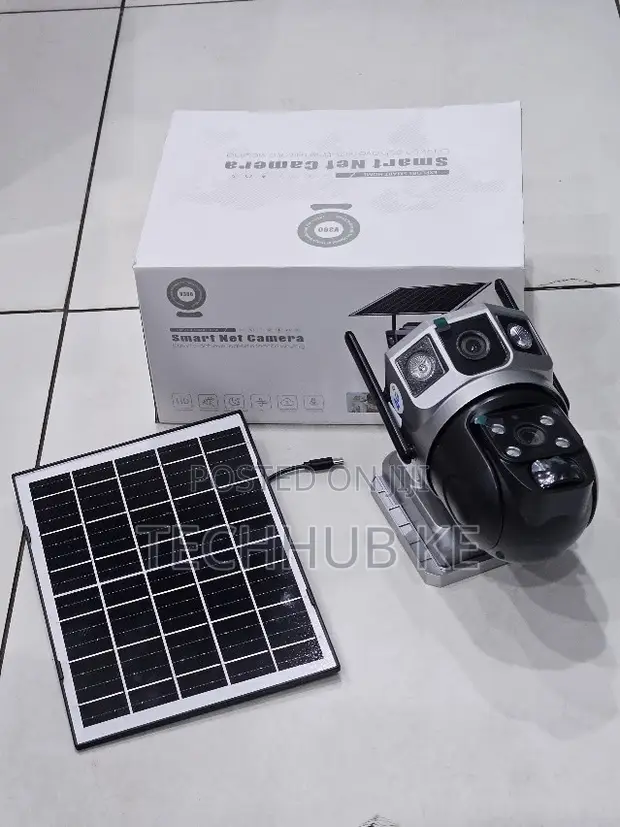 V380 Pro Outdoor Solar 4G PTZ Camera - 1