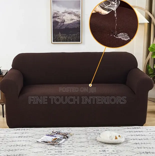 Waterproof Plain Sofa Covers - 1
