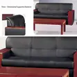 Kiti cha Sofa cha Chumba cha Upasuaji cha Ngozi cha Nafasi 5 - 5