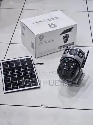 4G Solar PTZ CCTV Camera with SIM Card Slot