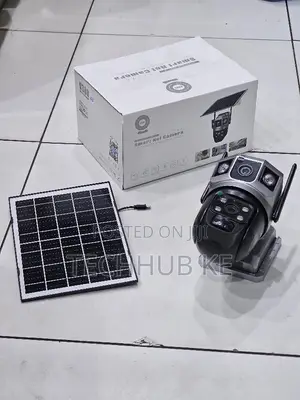 Wireless 4G Solar CCTV Camera with Dual Lens