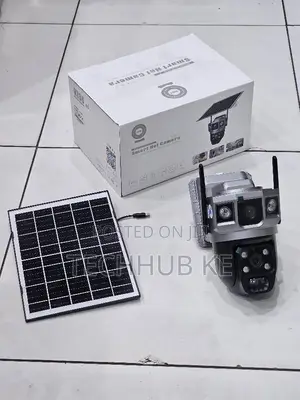 Kamera ya CCTV ya Solar 4G Dual Lens yenye Slot ya SIM