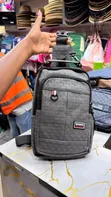 Mfuko wa Sling wa Shoulder wa Fashion na Kifunguo cha Mchanganyiko - 2