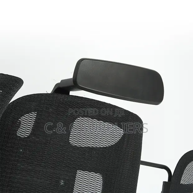Reclining Full Mesh Study Chair - Black - 1