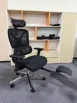 Reclining Full Mesh Study Chair - Black - 4