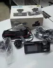 Dash Cam ya Channel 3 na Kamera za Mbele, Ndani, na Nyuma - 1