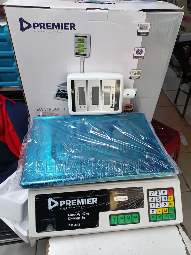 Premier 40kg Electronic Price Computing Scale - 1