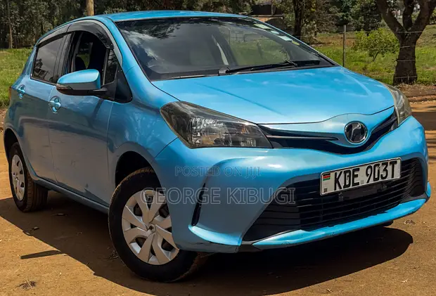 Toyota Vitz 2014 Blue - 1