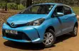Toyota Vitz 2014 Blue - 2