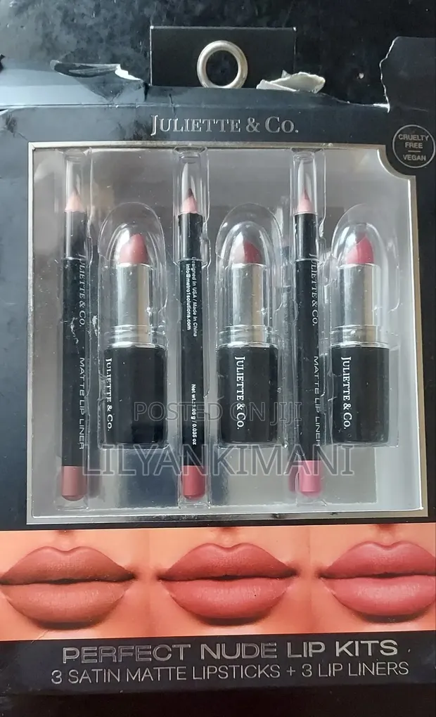 Nude Lipstick with Lip Liner - 1
