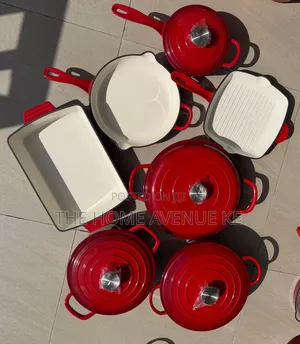 11pcs Enamel Cast Iron Cookware Set