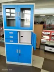 Blue File Cabinet with Safe - Brand New - 2