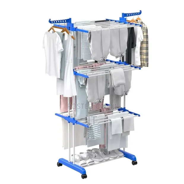 Foldable Movable Drying Rack - 1
