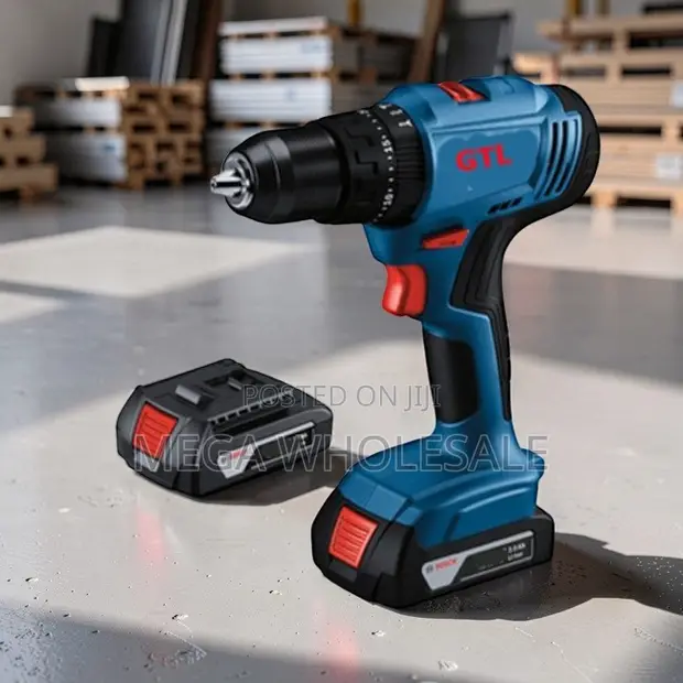 Main-One Cordless Drill Machine with Free Drill Bits - 1
