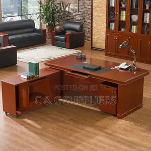 Executive L-Shaped Computer Desk - 160cm