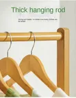 Bamboo Cloth Rack - 4