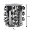 12-Jar Rotating Carousel Spice Rack - 2