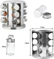 12-Jar Rotating Carousel Spice Rack - 5