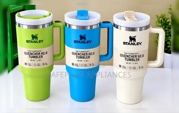 Large Plain Stanley-Style Tumbler - Brand New - 1
