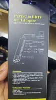 Type-C kwa HDMI/HDTV 8-in-1 Hub - 2
