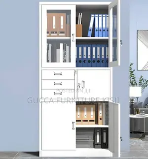 Office Cabinet with Integrated Safe