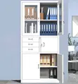 Office Cabinet with Integrated Safe - 1