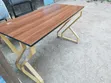 Boss Office Products Gold Stand Meza ya Ofisi - 1