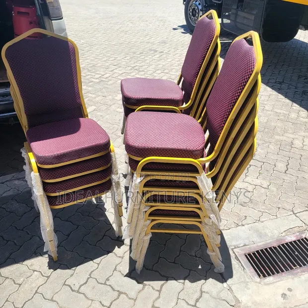 New Banquet Chairs - Gold Frame Conference Chairs - 1