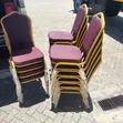 New Banquet Chairs - Gold Frame Conference Chairs - 1