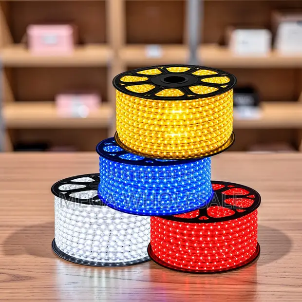 50m Outdoor Snake LED Rope Light with Connector - 1