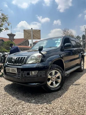Toyota Land Cruiser Prado 2007 Nyeusi