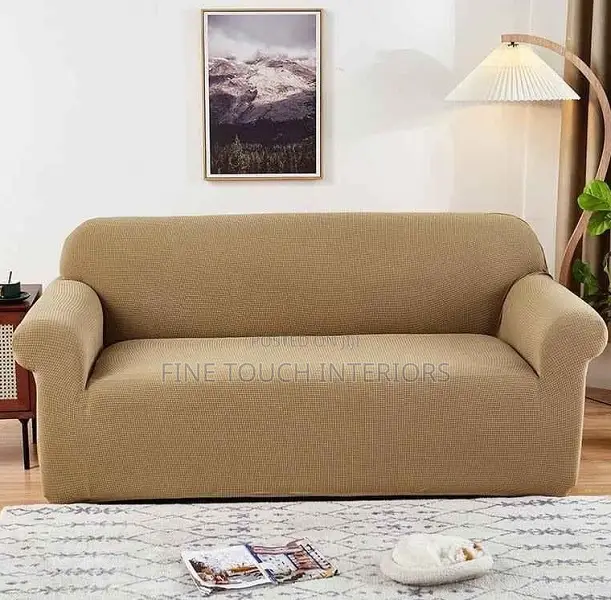 Plain Sofa Covers - Home Makeover - 1