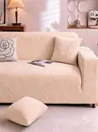 Vifuniko vya Sofa Plain - Rahisi Kutunza - 2