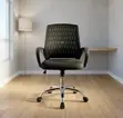 Kiti cha Ofisi cha Ergonomic chenye Mkeka Mrefu - Nyeusi - 4