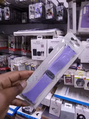 Apple Watch Silicone Magnetic Loop Strap - Lavender Purple