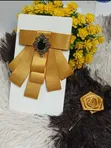 French Bowtie Set with Lapel Pin - 2