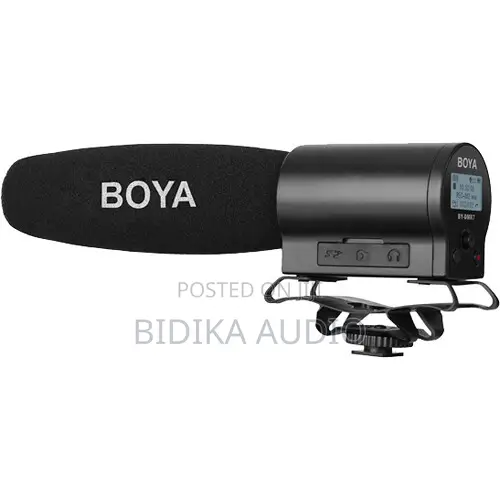 Boya BY-DRM7 Shotgun Microphone with Integrated Recorder - 1