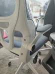 Kiti cha Ofisi cha Mgongo Juu chenye Kichwa na Mikono - 3