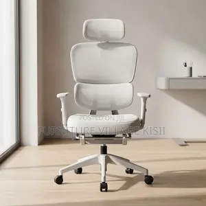 Office Orthopedic Chair with Footrest - Brand New