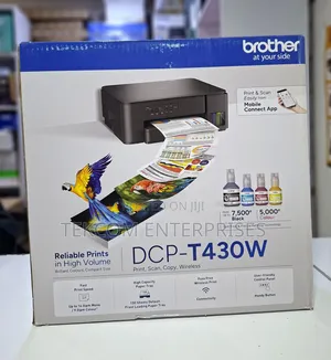 Brother DCP-T430w Printer ya Ink Tank Isiyo na Waya 3-in-1