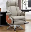 Upholstered Boss Leather Recliner Office Chair - 3