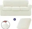 Plain Sofa Covers for 3, 2, 1 Seaters - 2