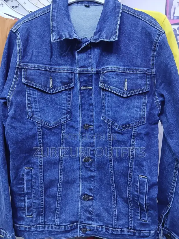 Avogan Denim Jacket - Blue, Slim Fit - 1