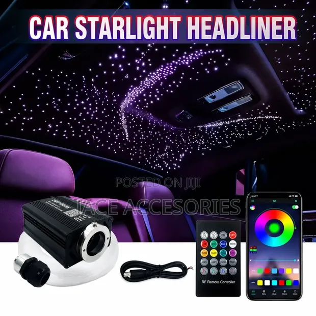 16W Twinkle RGBW Fiber Optic Star Ceiling Light Kit - 1
