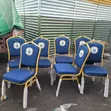 Gold Frame Conference Chairs - Brand New - 2