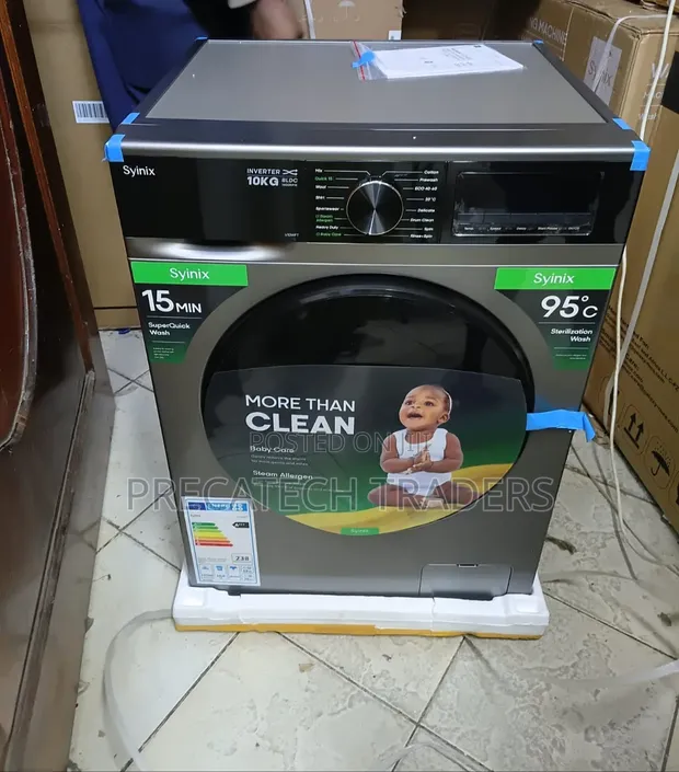 Syinix 10KG Mashine ya Kufulia ya Mbele - 1